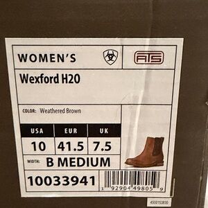 Ariat Wexford H2O Chelsea Boot in Weathered Brown